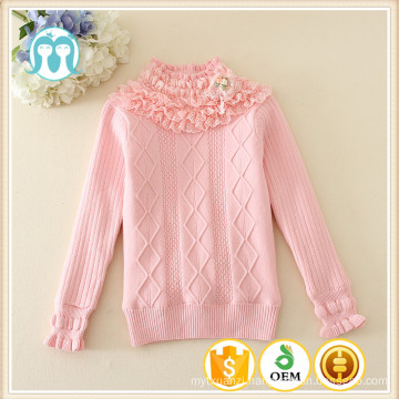 Velvet inside winter children sweater kids winter sweater